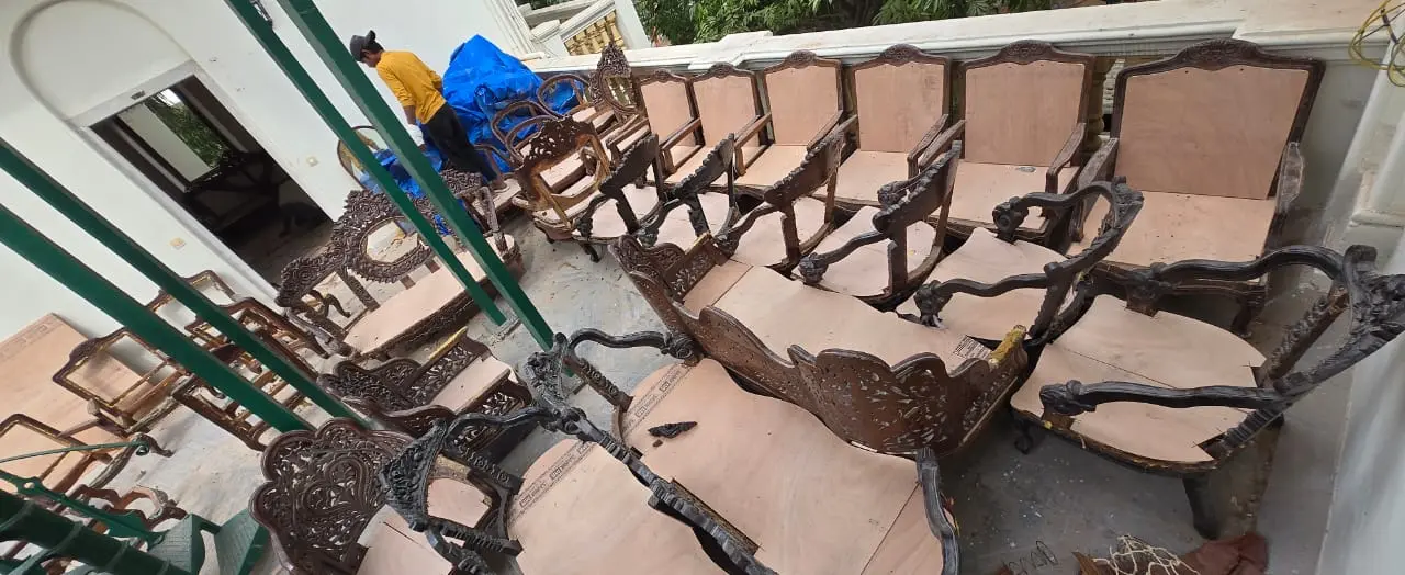 The Balaram Palace Resort - Custom Sofa Console