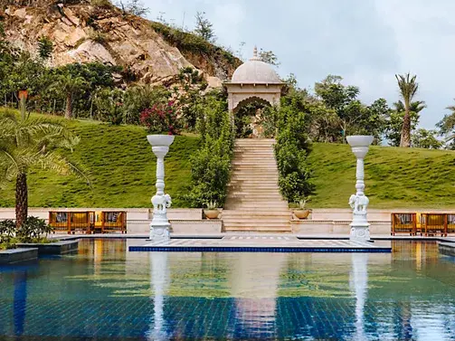 Fairmont Udaipur - Jaisalmer Stone Stairs